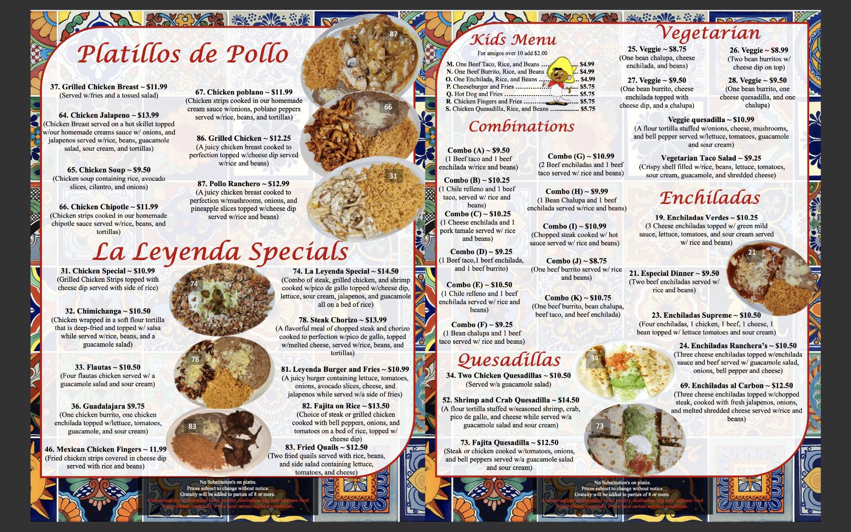La Leyenda Mexican Grill